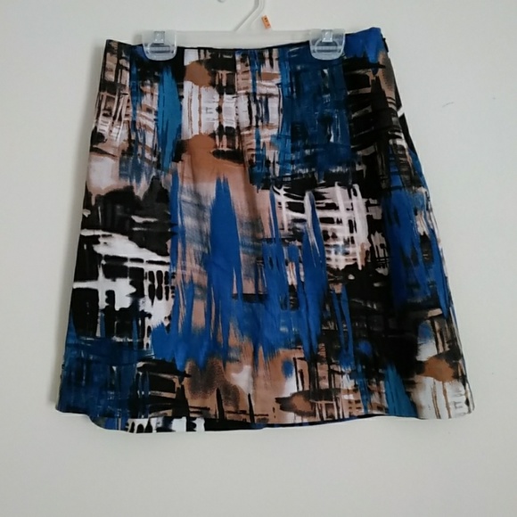 The Limited Dresses & Skirts - FINAL SALE The LIMITED abstract print skirt Size 0